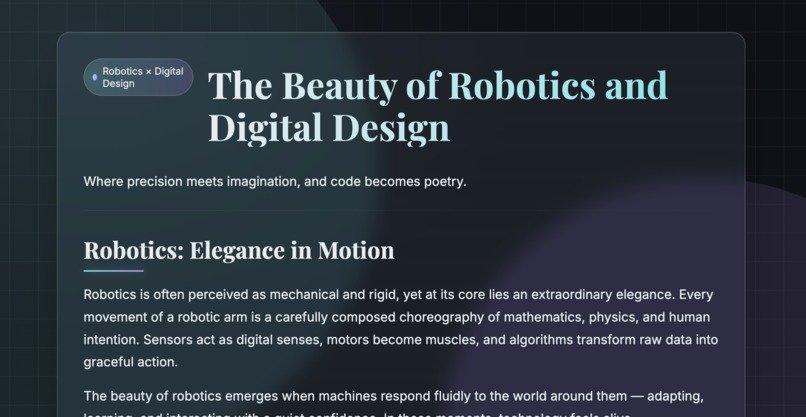 Robotics related warmup project – screenshot 1