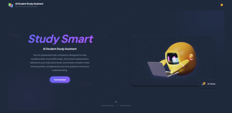  AI Student Study Assistant – screenshot 4