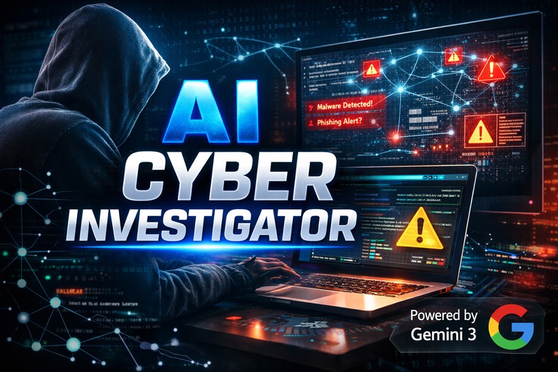 CyberSleuth AI – Gemini-Powered Threat Investigator – screenshot 1