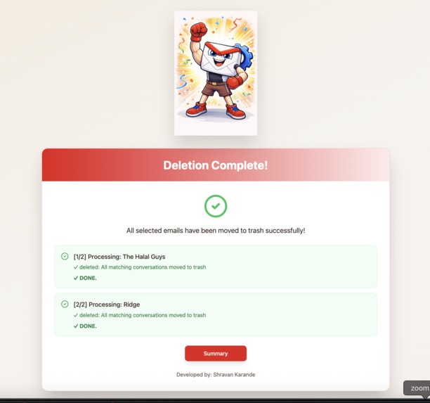 Inboxer: cleans up your Inbox – screenshot 14
