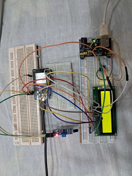 Fire alert system using ESP32  – screenshot 3