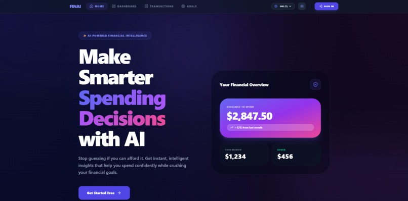 FinAi  – screenshot 1