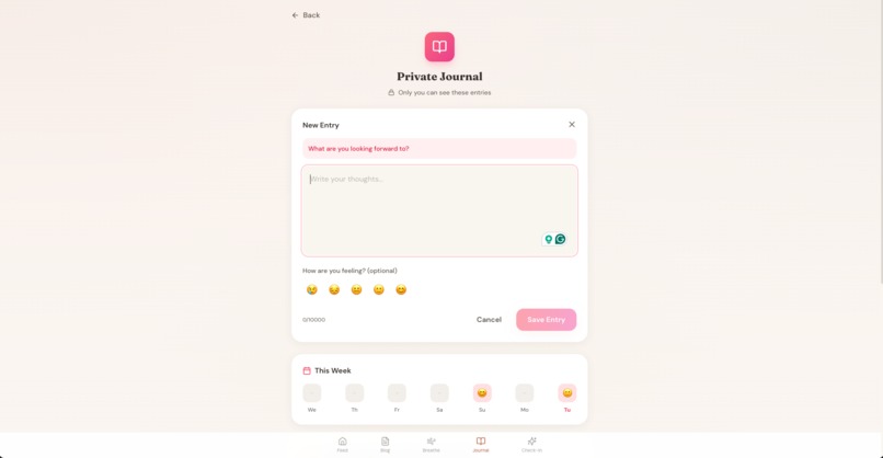 Athena - A safe space for your mind – screenshot 7