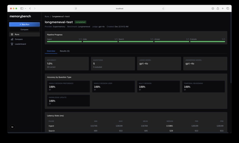 MemoryBench – screenshot 3