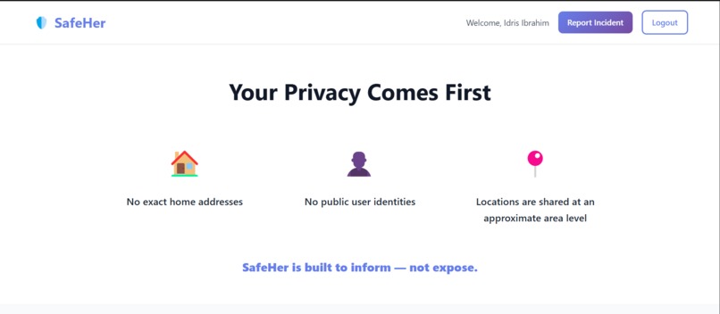 SafeHer – screenshot 6
