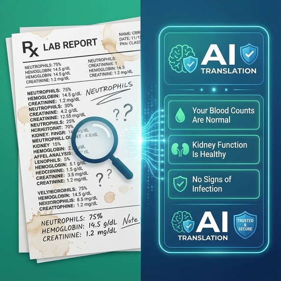 Lab-Simplifier: The Medical Jargon Translator – screenshot 1