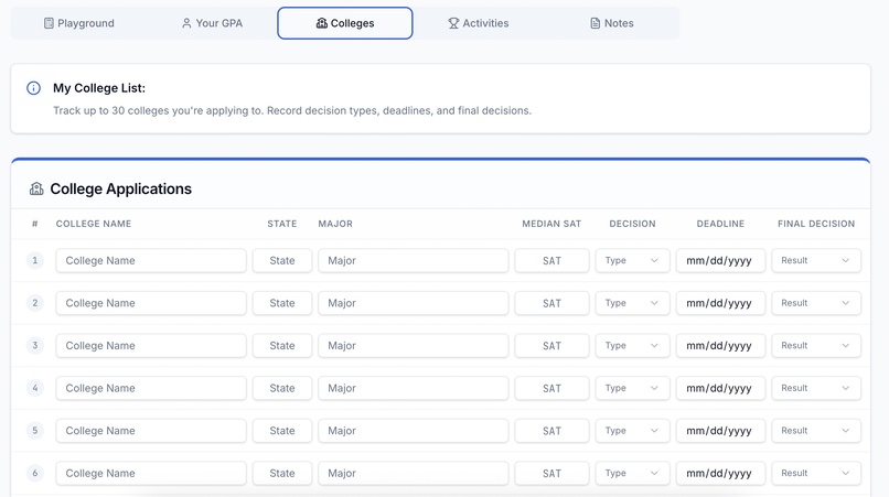 High School Planner – screenshot 5