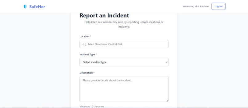 SafeHer – screenshot 12