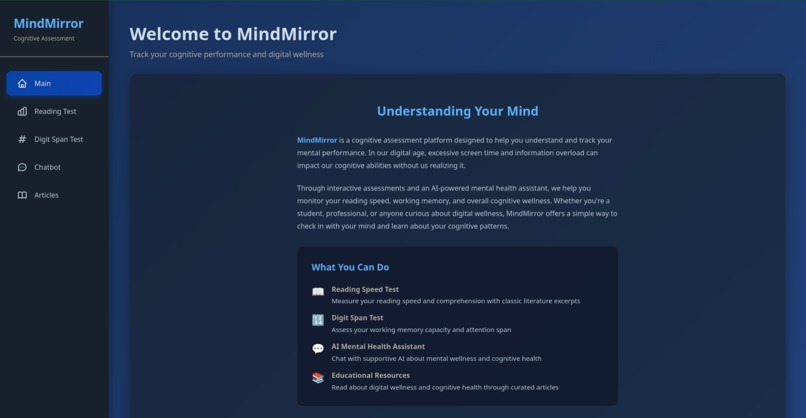 MindMirror – screenshot 1