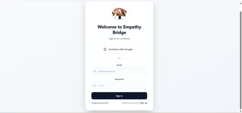 EmpathyBridge – screenshot 1