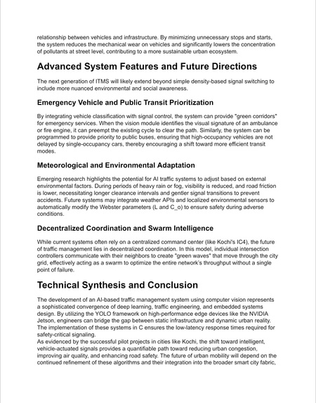 AI-Based Traffic Management   – screenshot 11