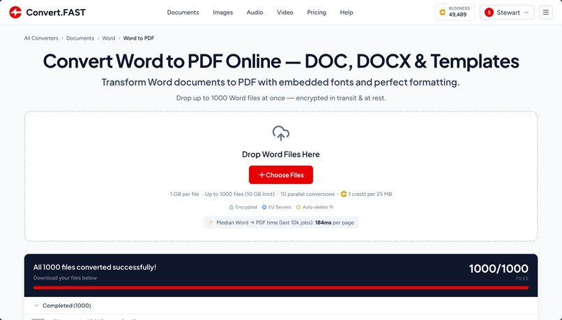 Convert.FAST – screenshot 1