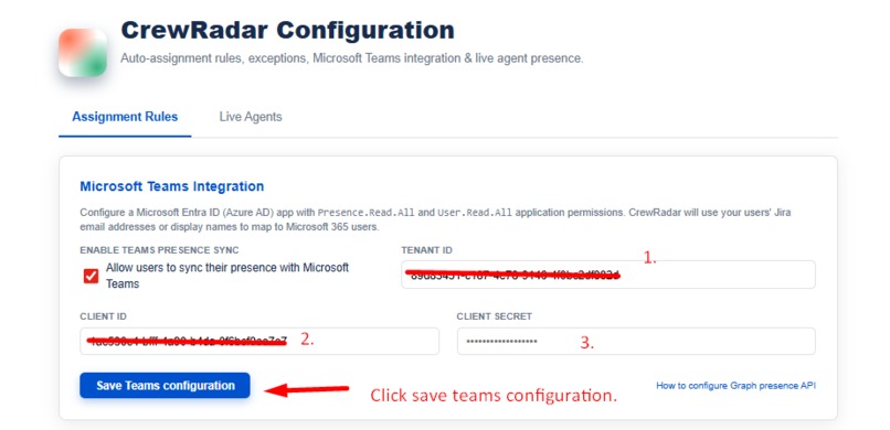 CrewRadar Presence Assignment (with Teams Integration) – screenshot 18