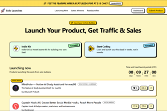Solo Launches | Devpost