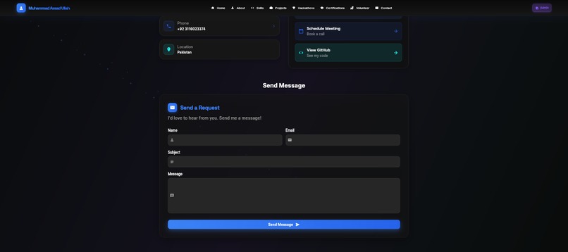 Dynamic Flutter Portfolio & Admin CMS – screenshot 6