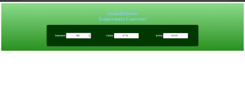 Temperature Converter – screenshot 2