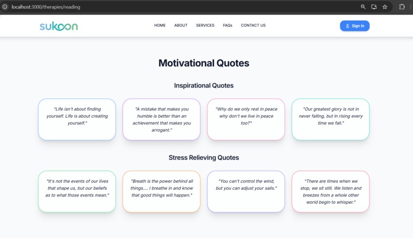 Sukoon - Wellness that listens to You – screenshot 4