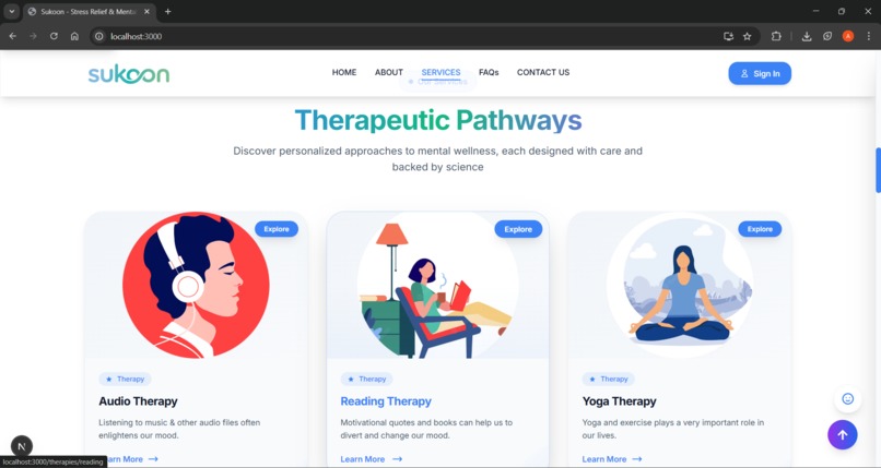 Sukoon - Wellness that listens to You – screenshot 2