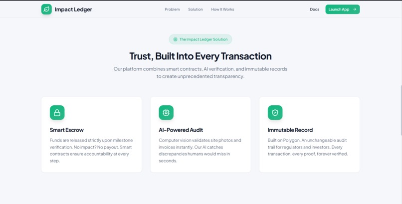 Impact Ledger – screenshot 3