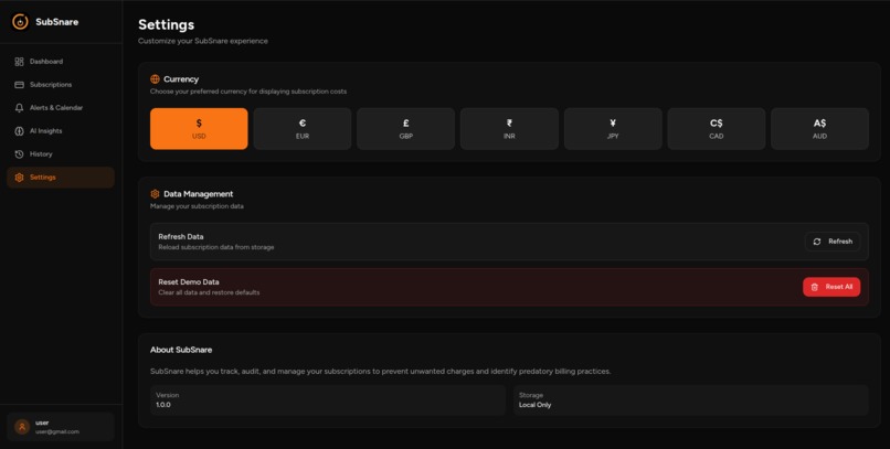 SubSnare – screenshot 4