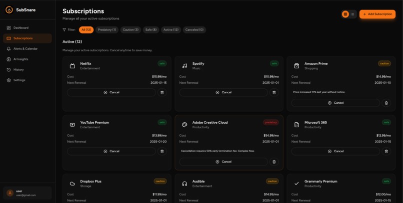 SubSnare – screenshot 3