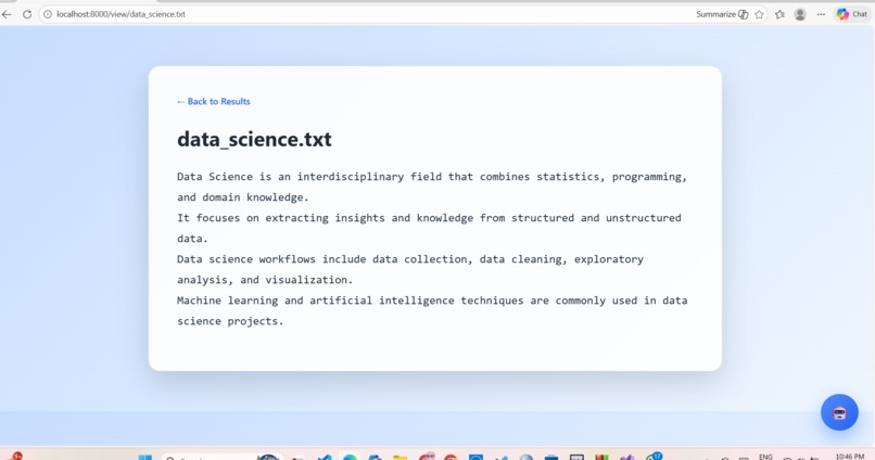 Nebulla_Search  – screenshot 2