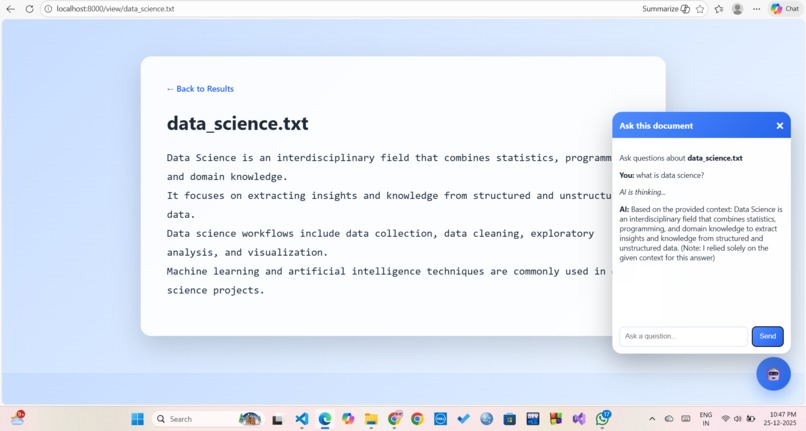 Nebulla_Search  – screenshot 3