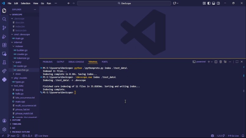 DevScope – screenshot 3