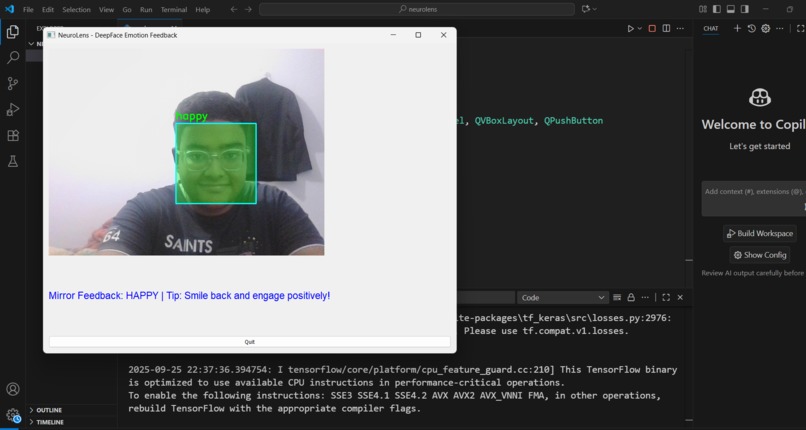 AR Emotion Detector Glasses – screenshot 2