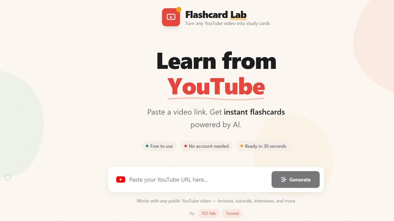 Flashcard Lab – screenshot 1