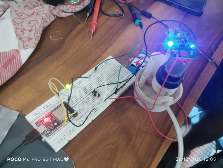 NN+IOT-Based Irrigation Monitoring System – screenshot 1