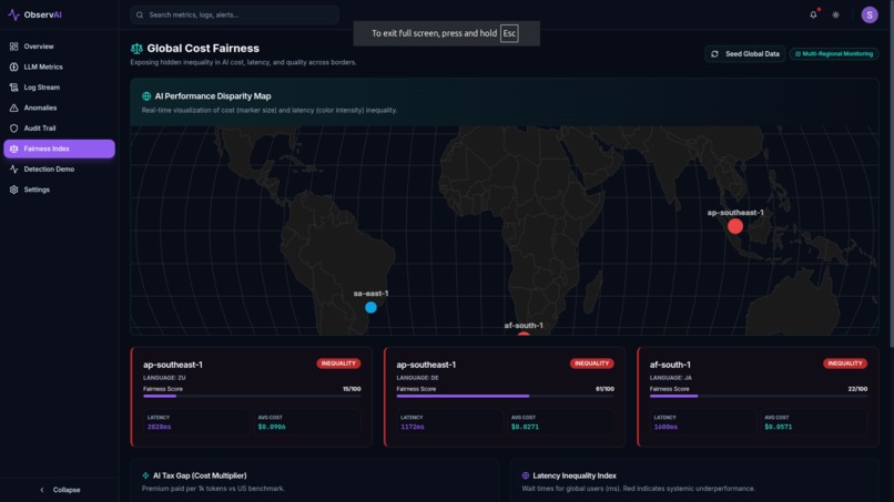 ObservAI - Trustworthy AI at Global Scale – screenshot 4