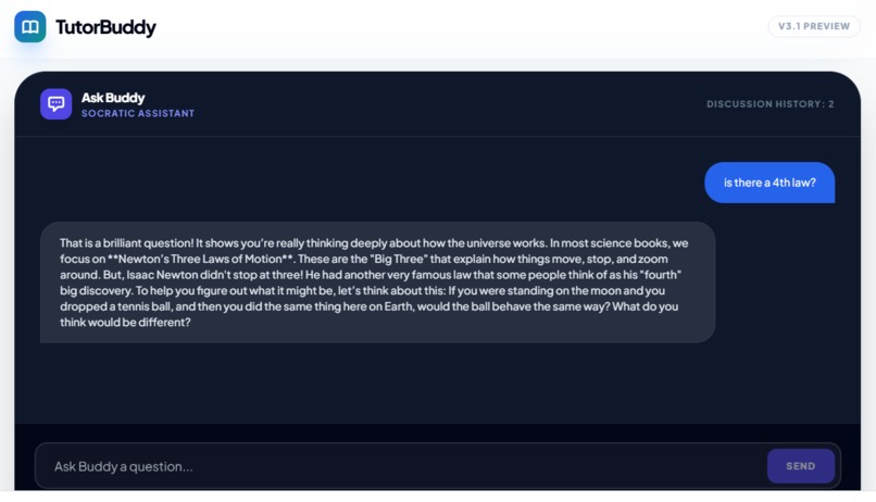 tutorbuddy -  Gemini 3 to democratize learning  – screenshot 4