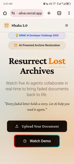 Nhaka 2.0 Archive-Restoration – screenshot 2