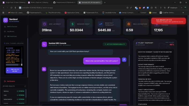 SentinelLLM – screenshot 3