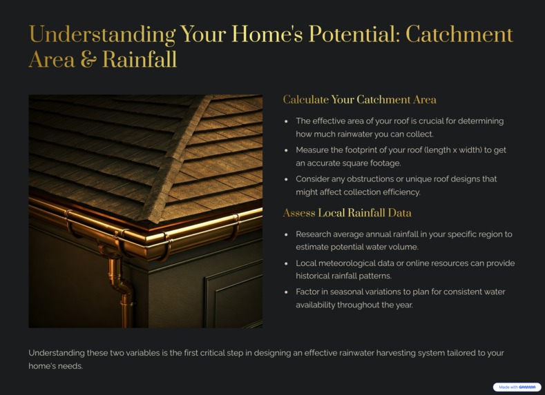 Rainwater Harvesting System for a Residential Building” – screenshot 3