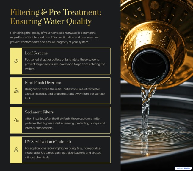 Rainwater Harvesting System for a Residential Building” – screenshot 7