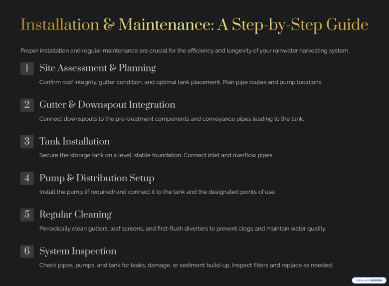 Rainwater Harvesting System for a Residential Building” – screenshot 2