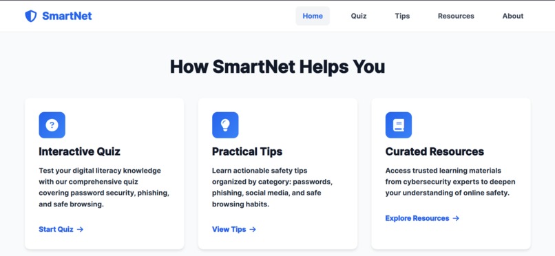 SmartNet – screenshot 2