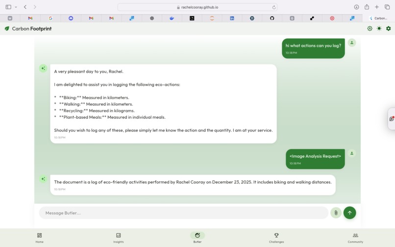 Carbon Footprint Tracker: Your Digital Eco-Butler – screenshot 4