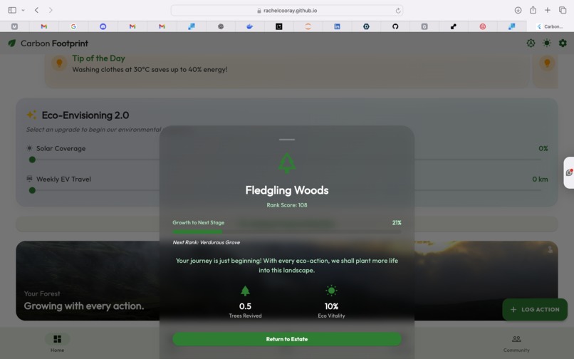 Carbon Footprint Tracker: Your Digital Eco-Butler – screenshot 6