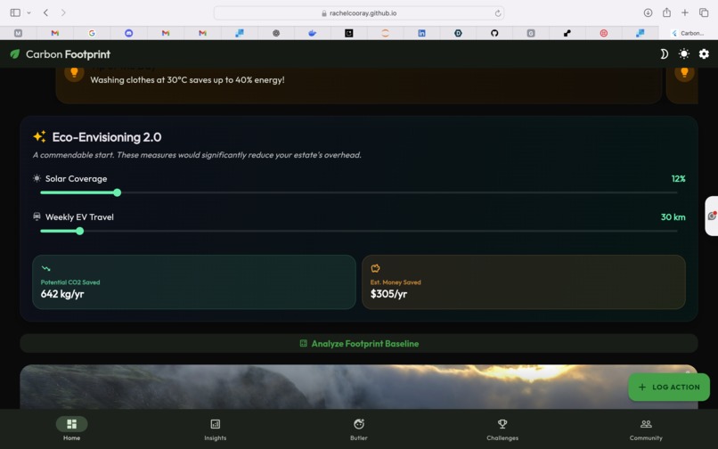 Carbon Footprint Tracker: Your Digital Eco-Butler – screenshot 7