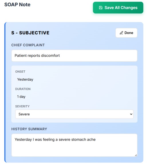 HealthScribe – screenshot 5