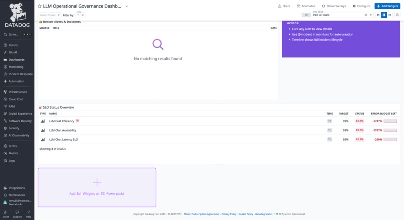 LLM Observability Copilot – screenshot 6