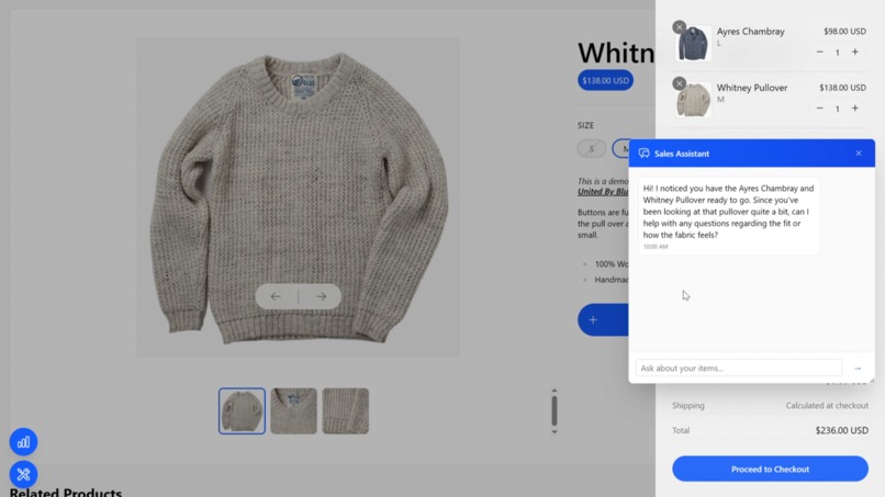 CartPilot: AI sales & store associate – screenshot 1
