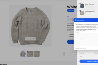 CartPilot: AI sales & store associate