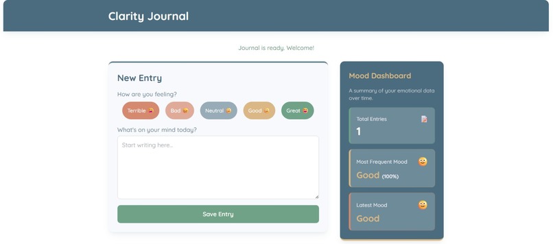 Clarity – screenshot 1