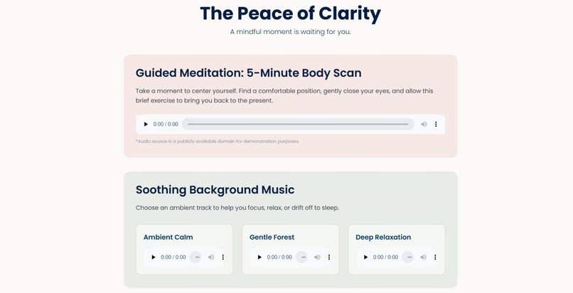 Clarity – screenshot 3