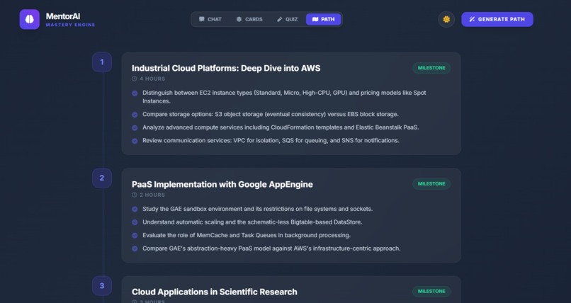 MentorAI – screenshot 4
