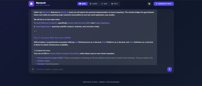 MentorAI – screenshot 1